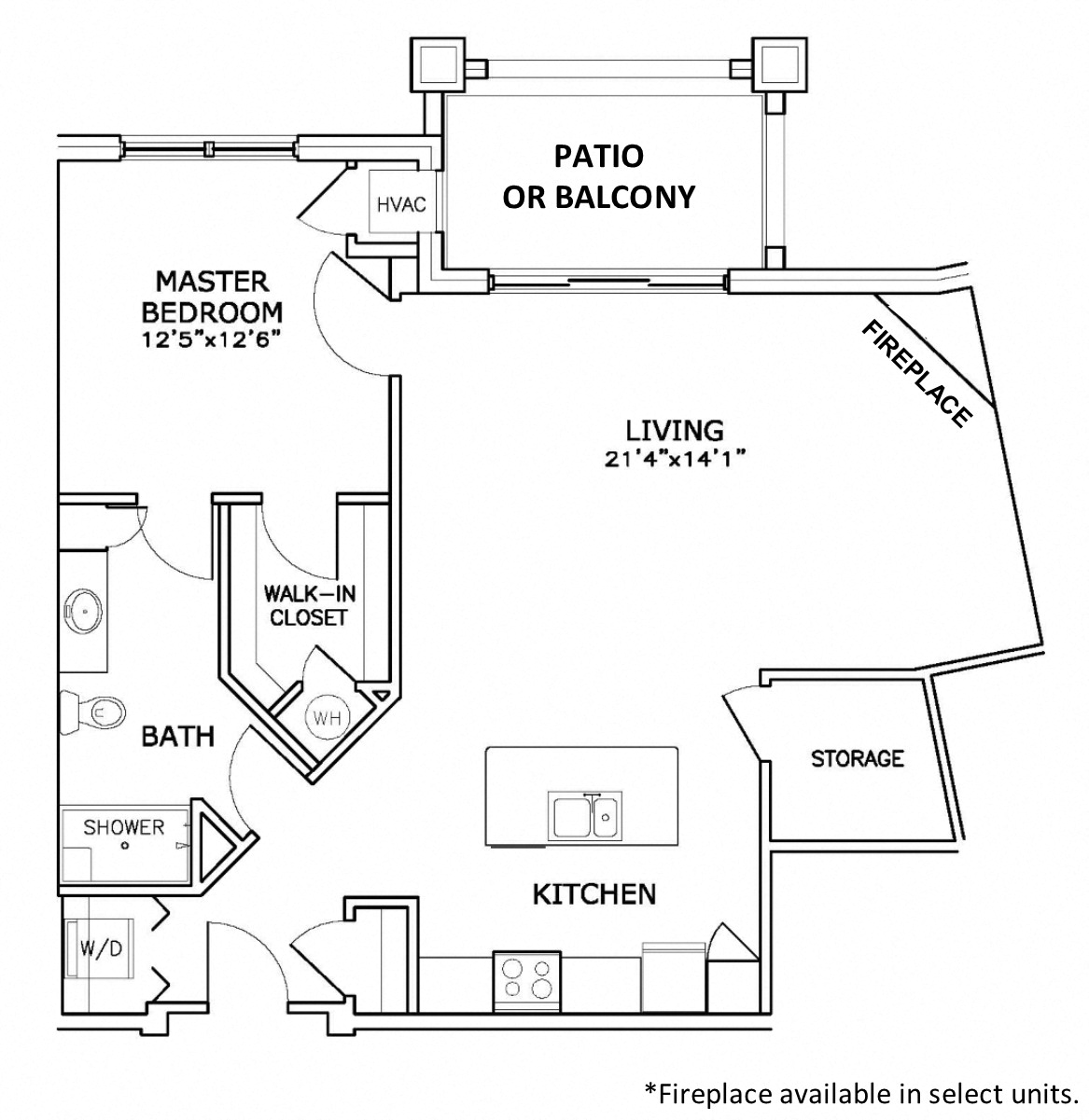 A4 Floorplan at Paragon Place at Bishops Bay
